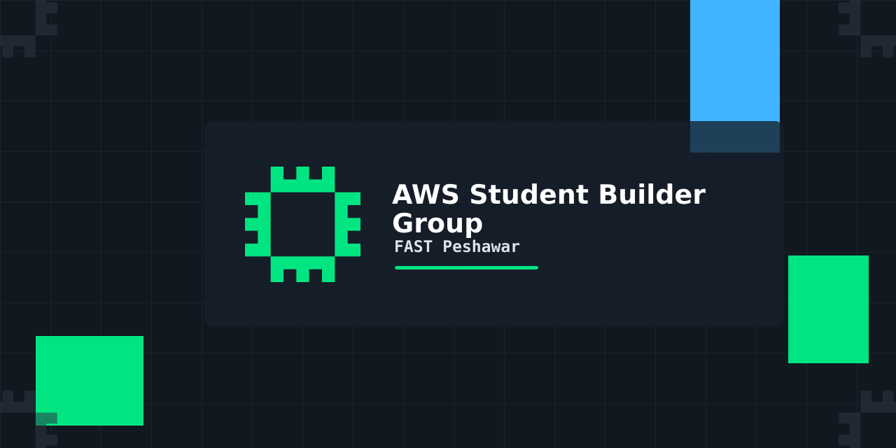 AWS Student Builder Group FAST Peshawar