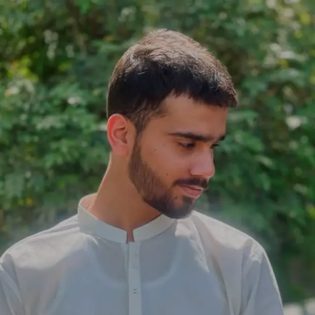 Portrait of Hamza Rana